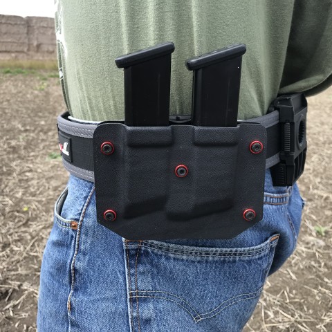 WOLVERINE Double Pistol Magazine Pouch