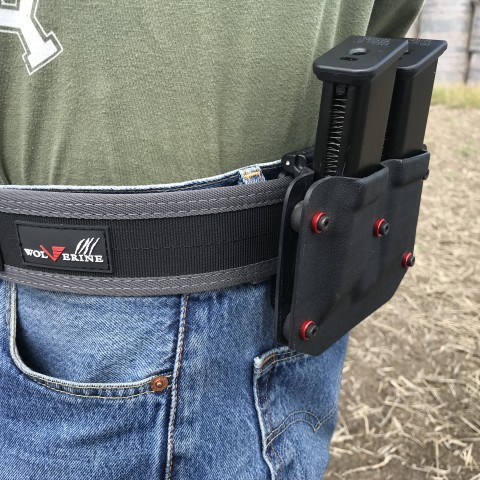 WOLVERINE Double Pistol Magazine Pouch